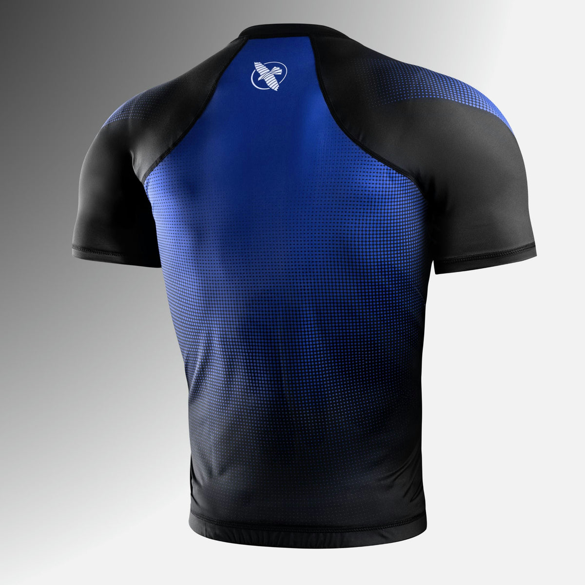 Hayabusa Rashguard Pro Ranked Kurzarm - Blau