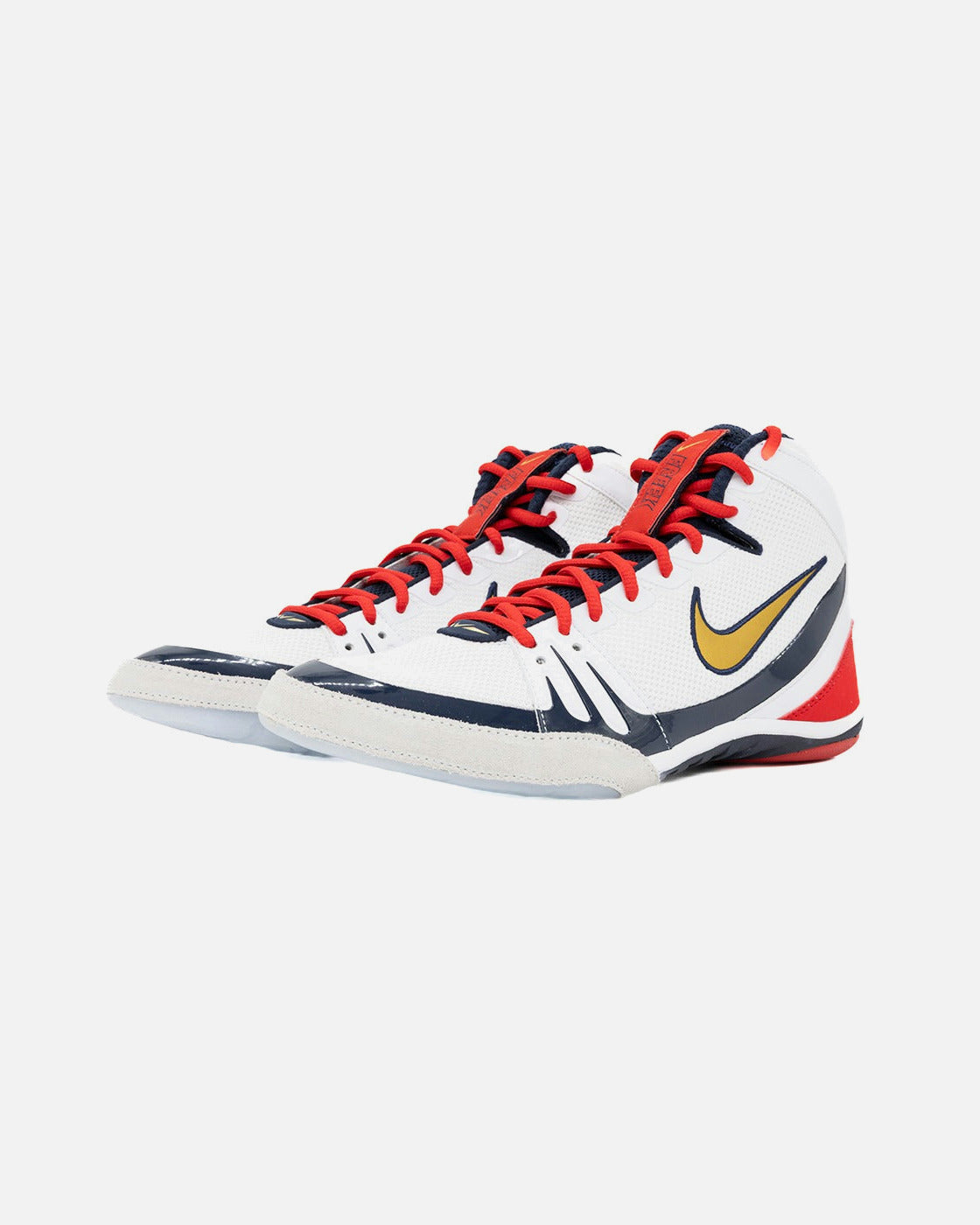 Nike Ringerschuhe Freek SE - Weiß/Gold/Marineblau