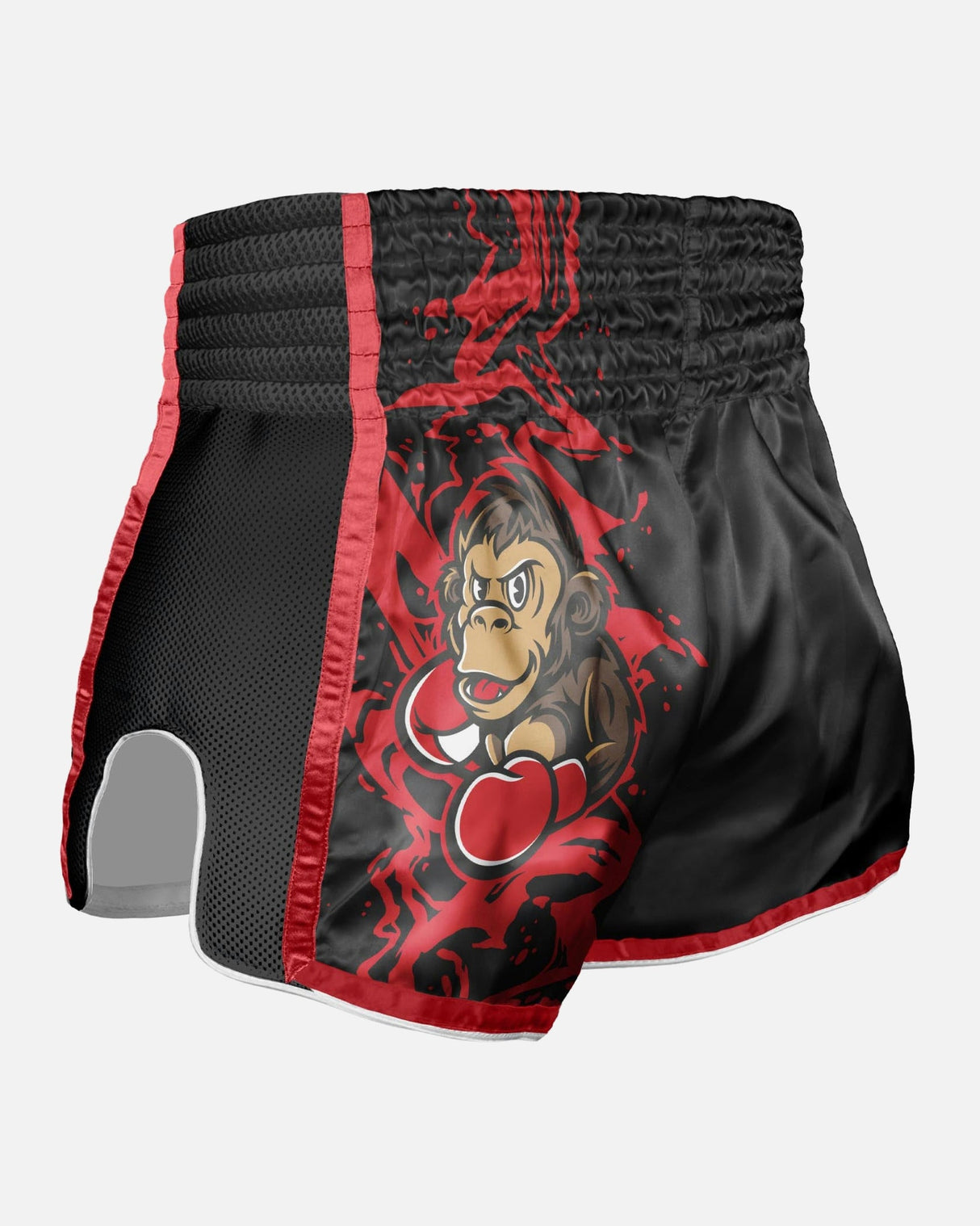 8 WEAPONS Muay-Thai-Shorts Joe - Schwarz/Rot