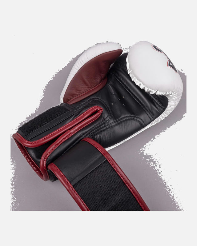 8 WEAPONS Boxhandschuhe Bangkok - Weiß/Schwarz