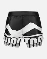 Phantom Athletics MMA Shorts Fusion-R 2in1 Savage - Schwarz/Weiß