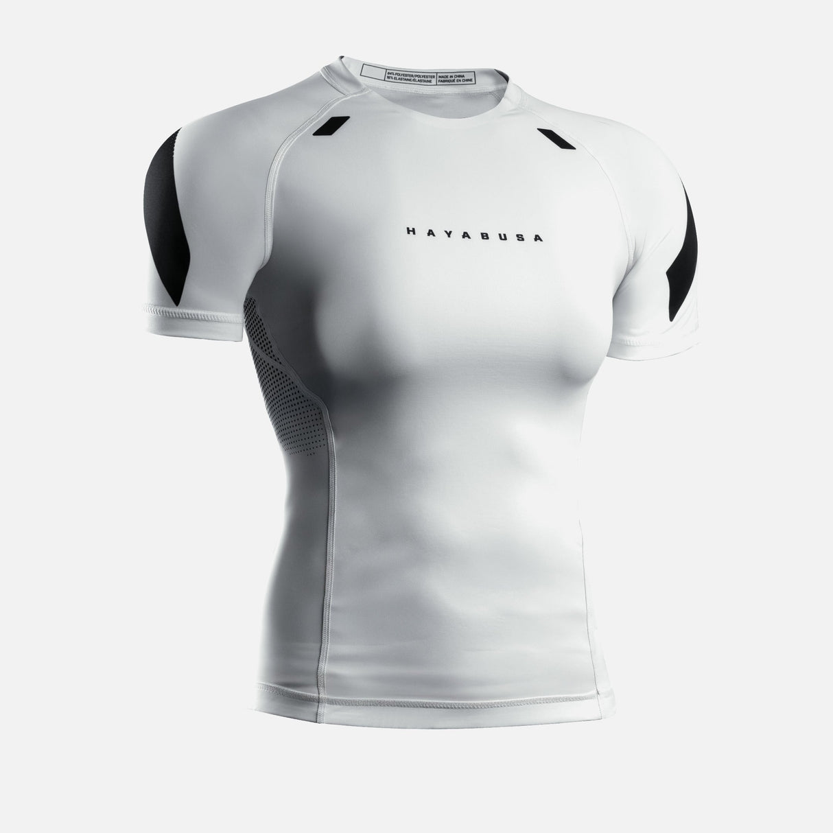 Hayabusa Rashguard Pro Ranked Kurzarm Damen - Weiß