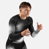 Hayabusa Rashguard Apex Nova Lange Ärmel - Grau