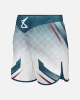 8 WEAPONS MMA Shorts Shift - Weiß/Navy/Rot