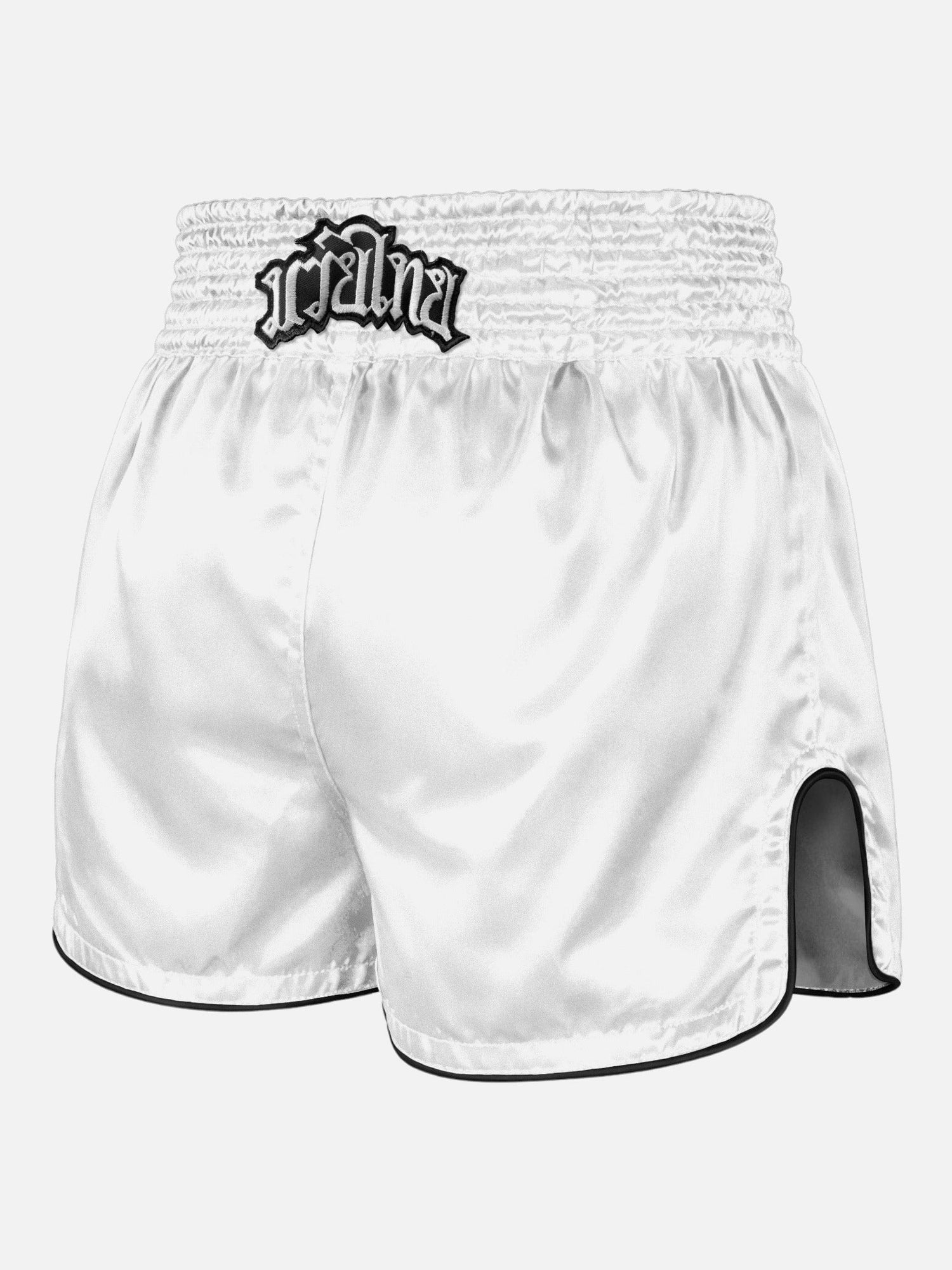 8 WEAPONS Muay Thai Shorts Mongkol - Weiß/Schwarz
