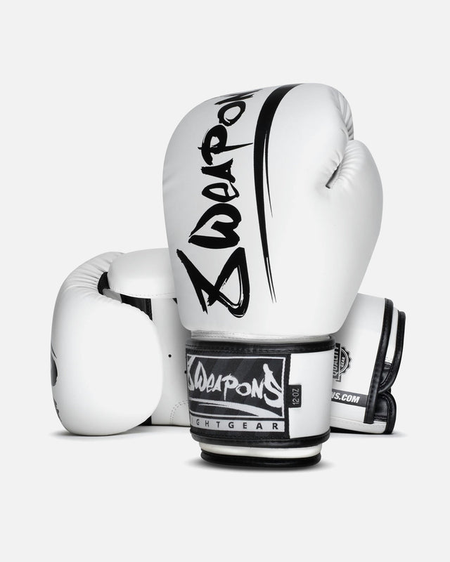 8 WEAPONS Boxhandschuhe Unlimited 2.0 - Weiß/Schwarz