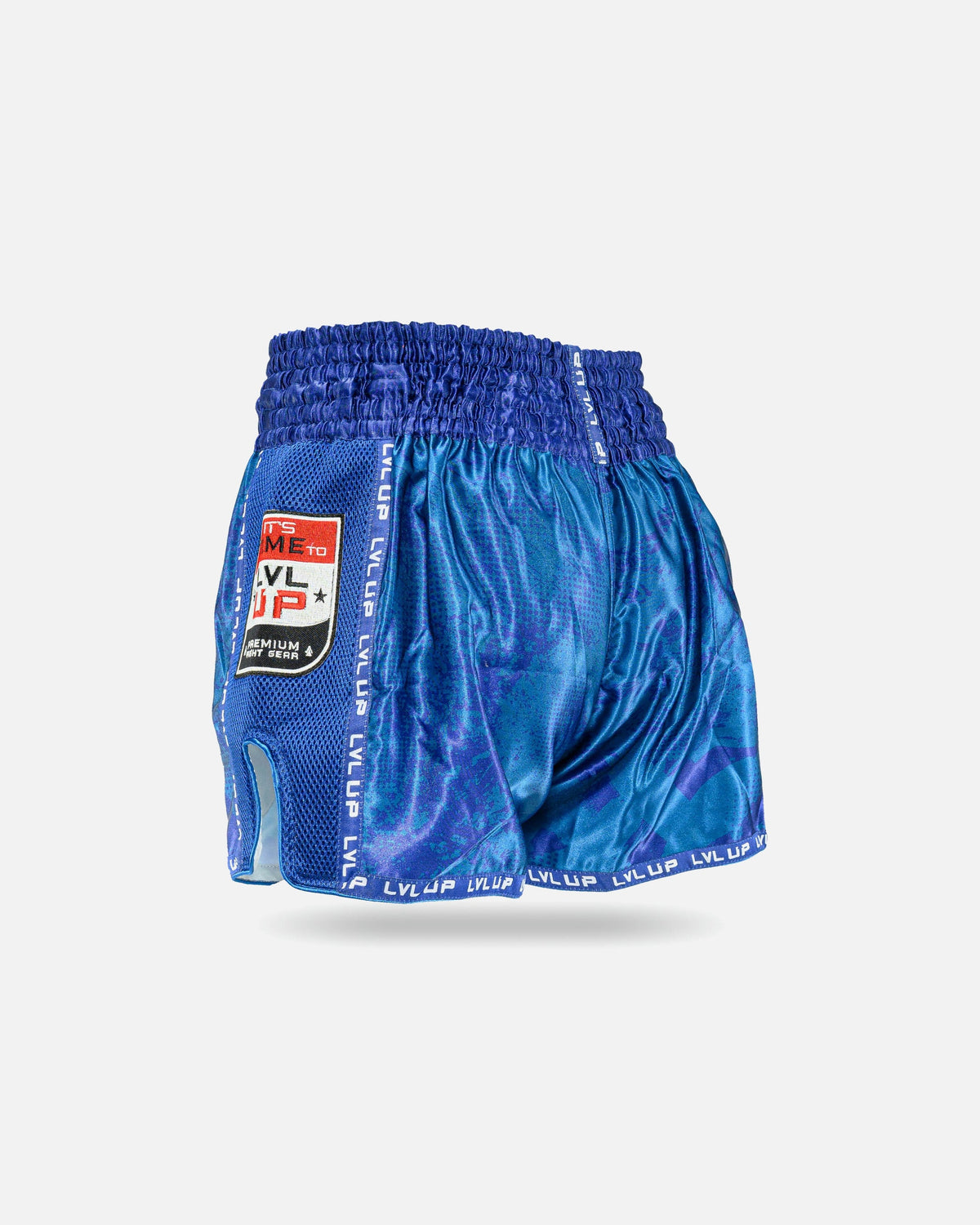 LVL UP Muay Thai Shorts Stadium - Blau