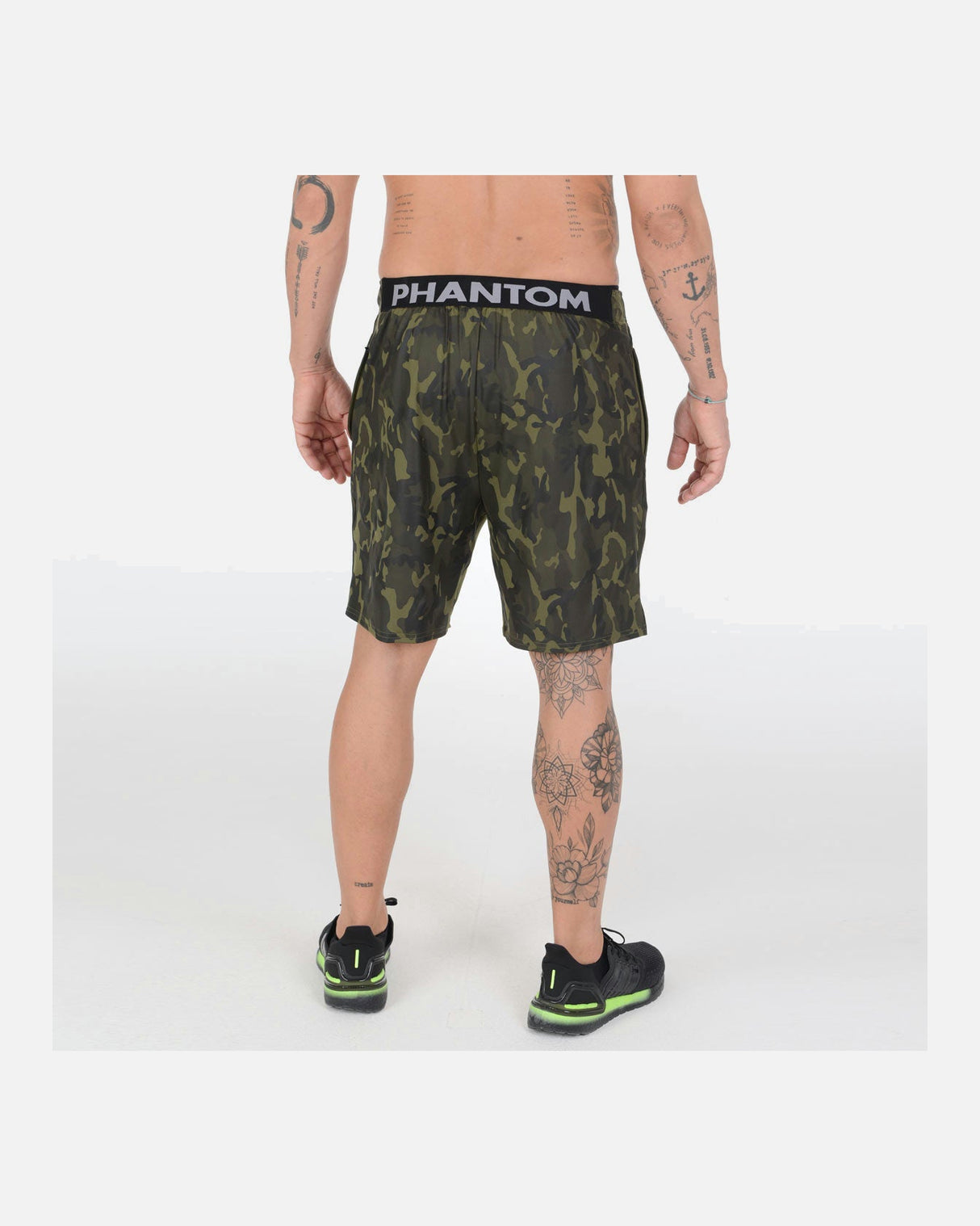 Phantom Athletics Trainingsshorts Shadow - Armee Camo