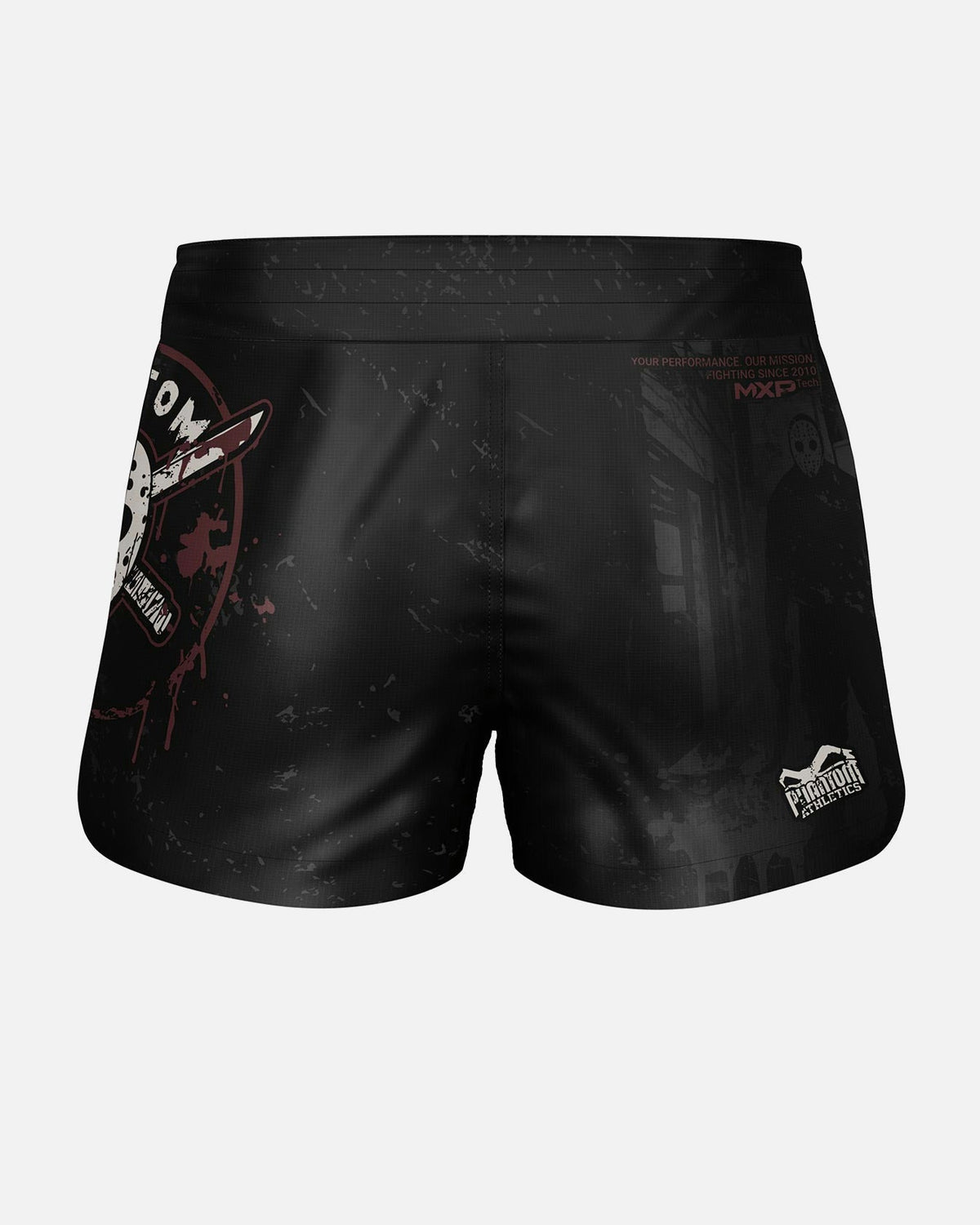 Phantom Athletics MMA Shorts Fusion-R Slasher - Schwarz