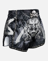 8 WEAPONS Muay-Thai-Shorts Bone Island - Schwarz