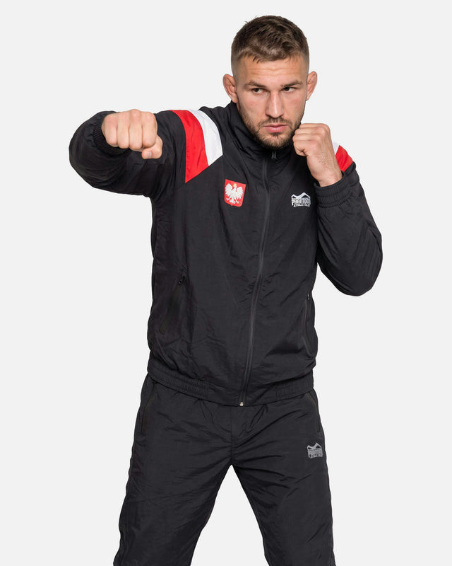Phantom Athletics Trainingsjacke DMC Team Poland - Schwarz