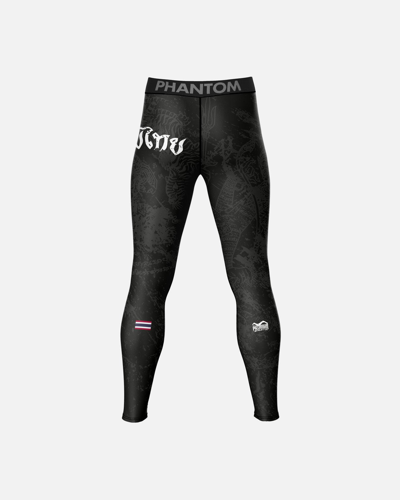 Phantom Athletics Kompressionsshorts Muay Thai - Schwarz/Grau