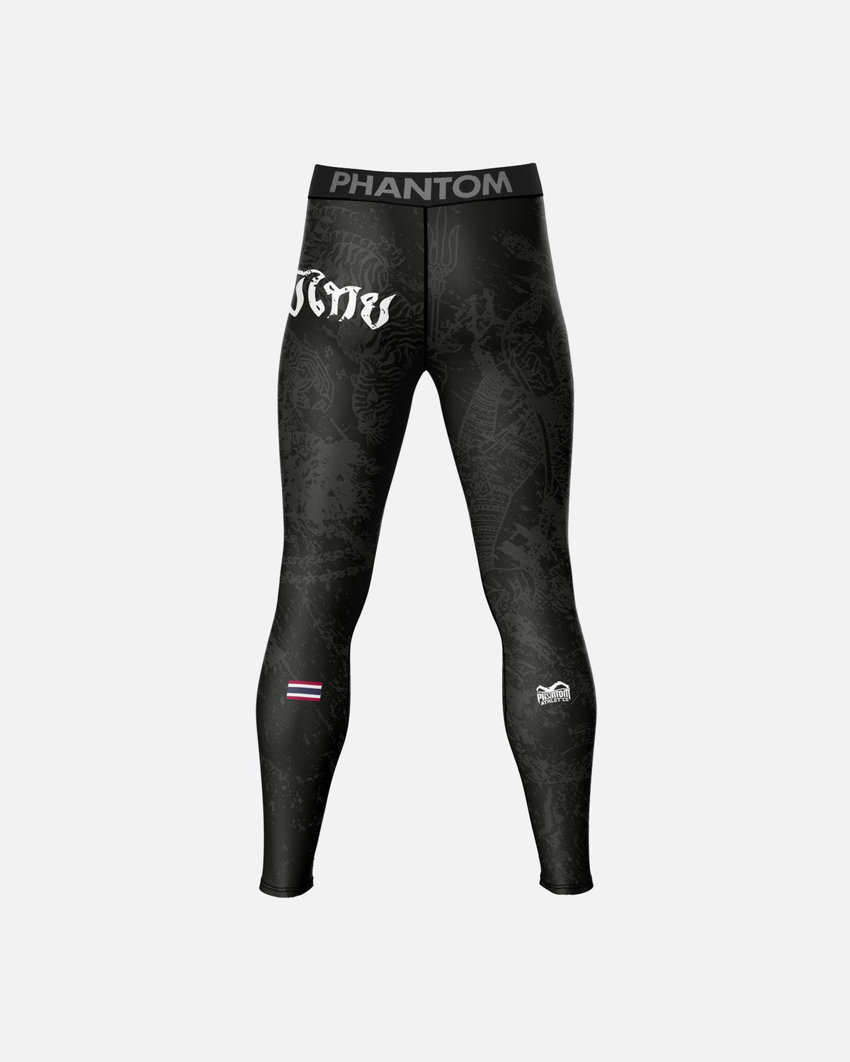 Phantom Athletics Kompressionsshorts Muay Thai - Schwarz/Grau