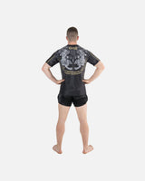 8 WEAPONS T-Shirt Funktionell Tiger Yant – Schwarz/Gelb