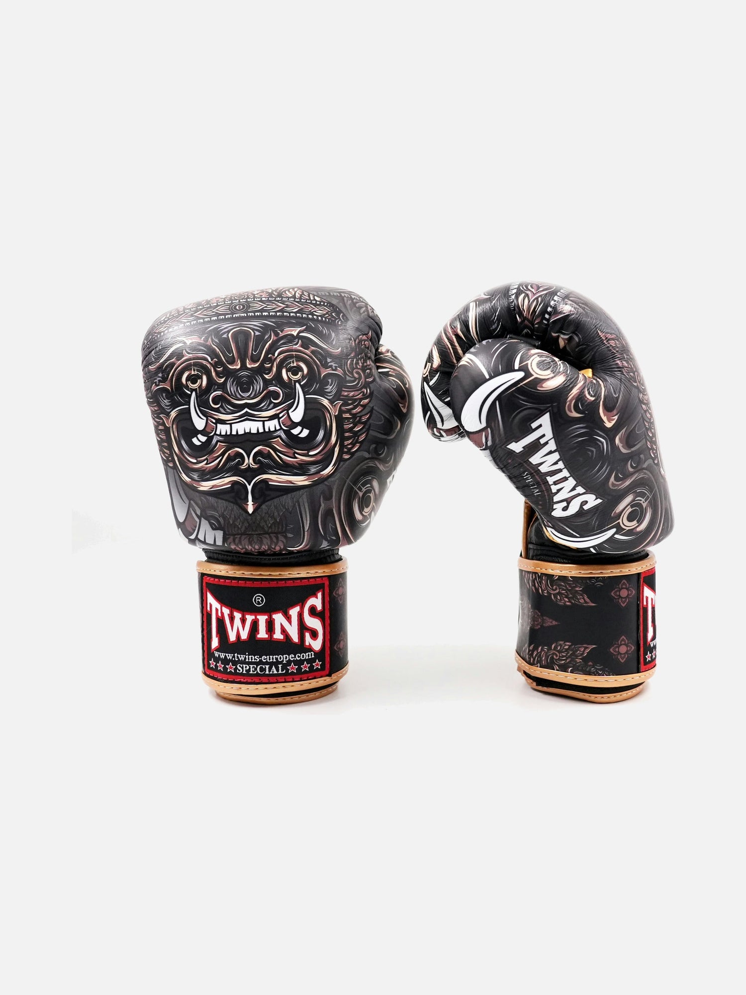 Twins Boxhandschuhe FBGVL4 Yaktai - Schwarz