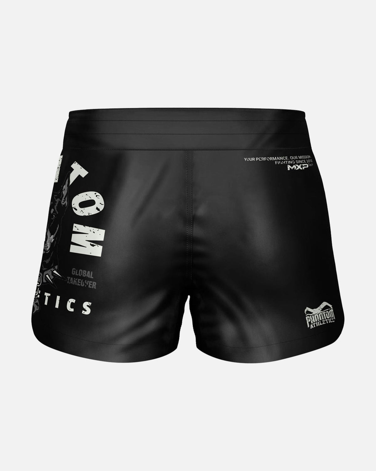Phantom Athletics MMA Shorts Fusion Dobermann - Schwarz