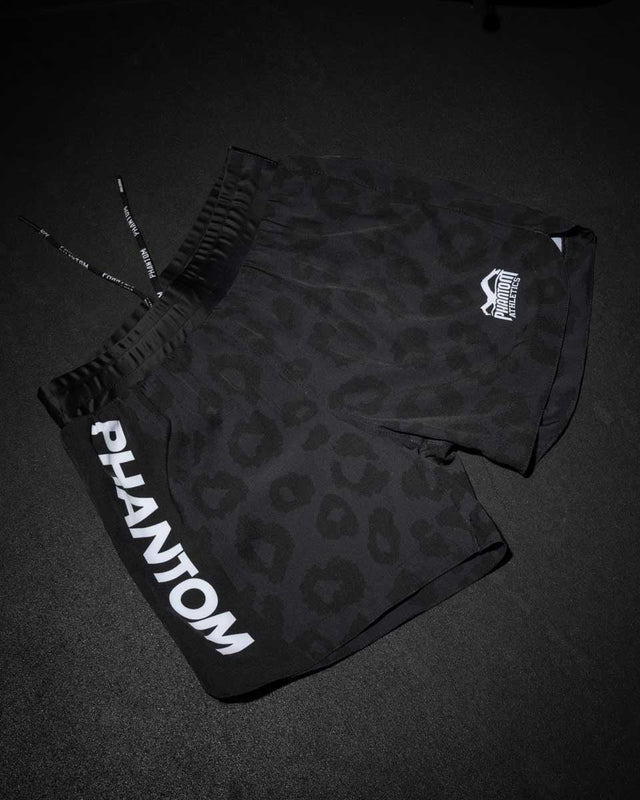 Phantom Athletics MMA Shorts Fusion - Panther Zwart