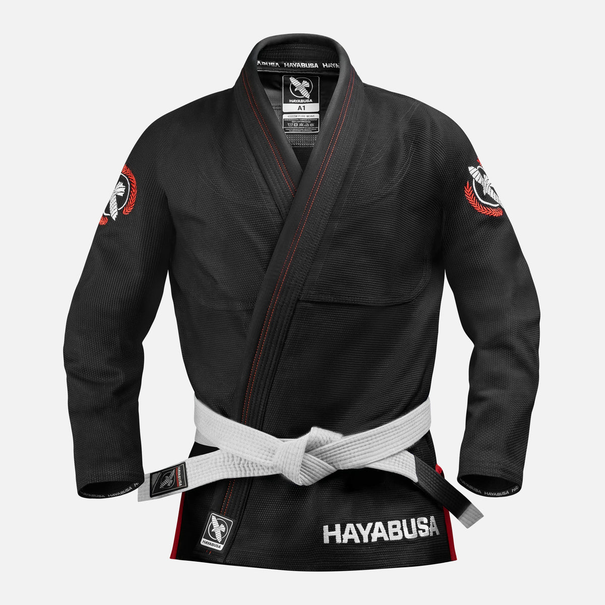 Hayabusa BJJ Gi Jacke Valor Lightweight - Schwarz