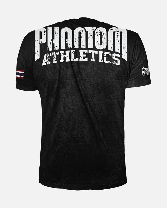 Phantom Athletics T-Shirt EVO Muay Thai - Schwarz/Grau