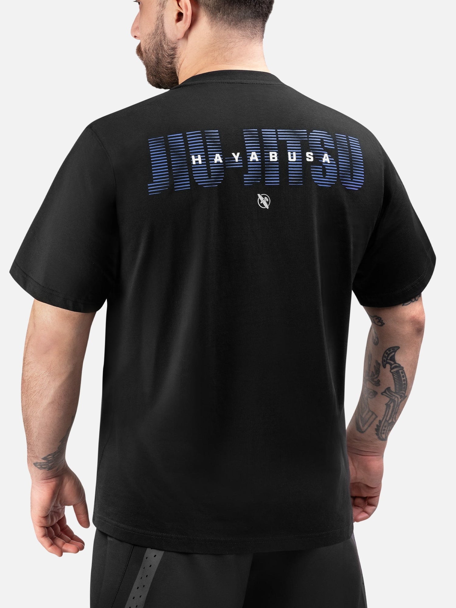 Hayabusa T-Shirt Discipline Jiu-Jitsu - Schwarz