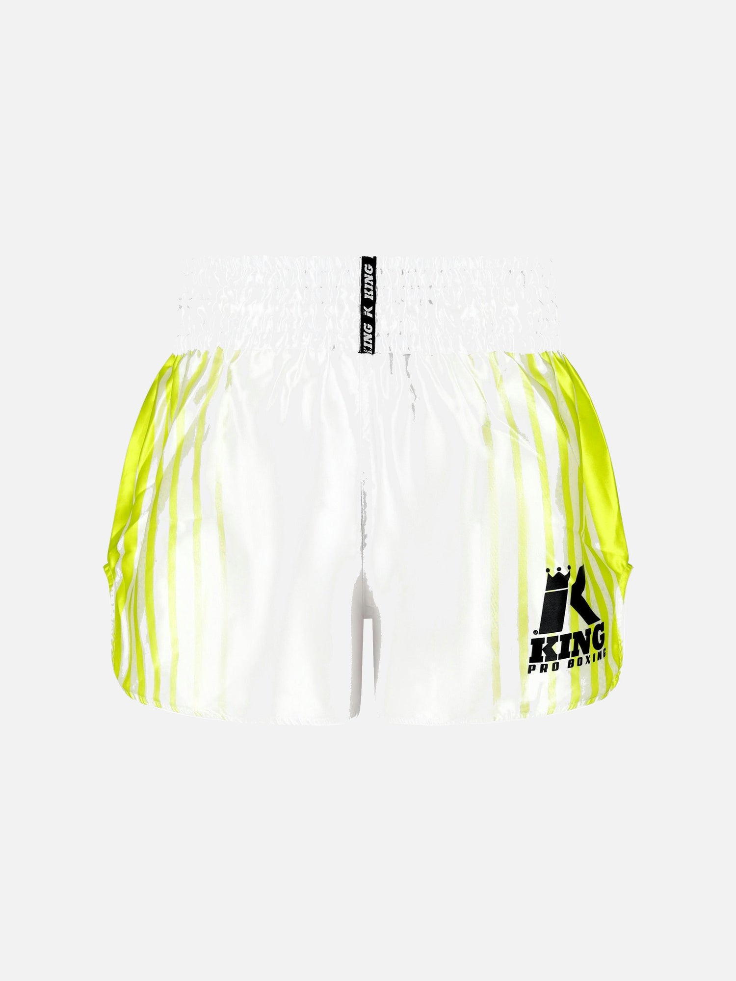 King Pro Boxing Muay Thai Shorts Bloodline - Weiß