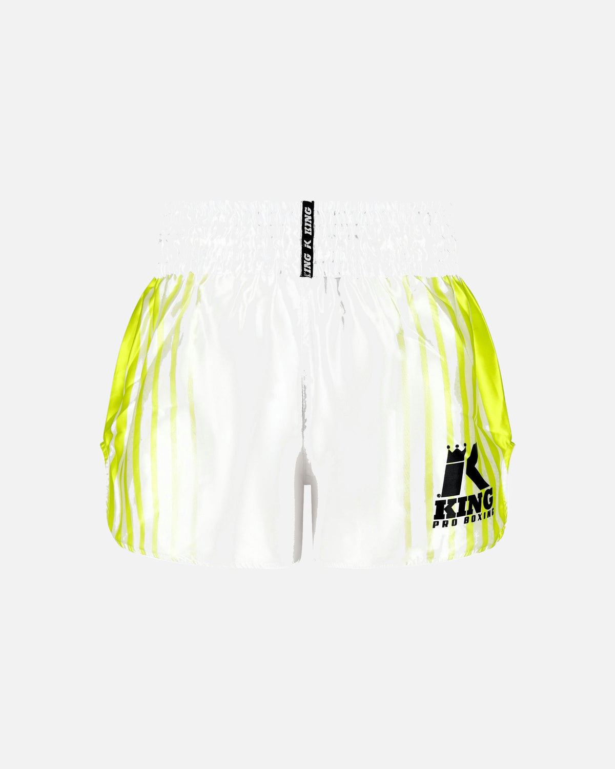 King Pro Boxing Muay Thai Shorts Bloodline - Weiß