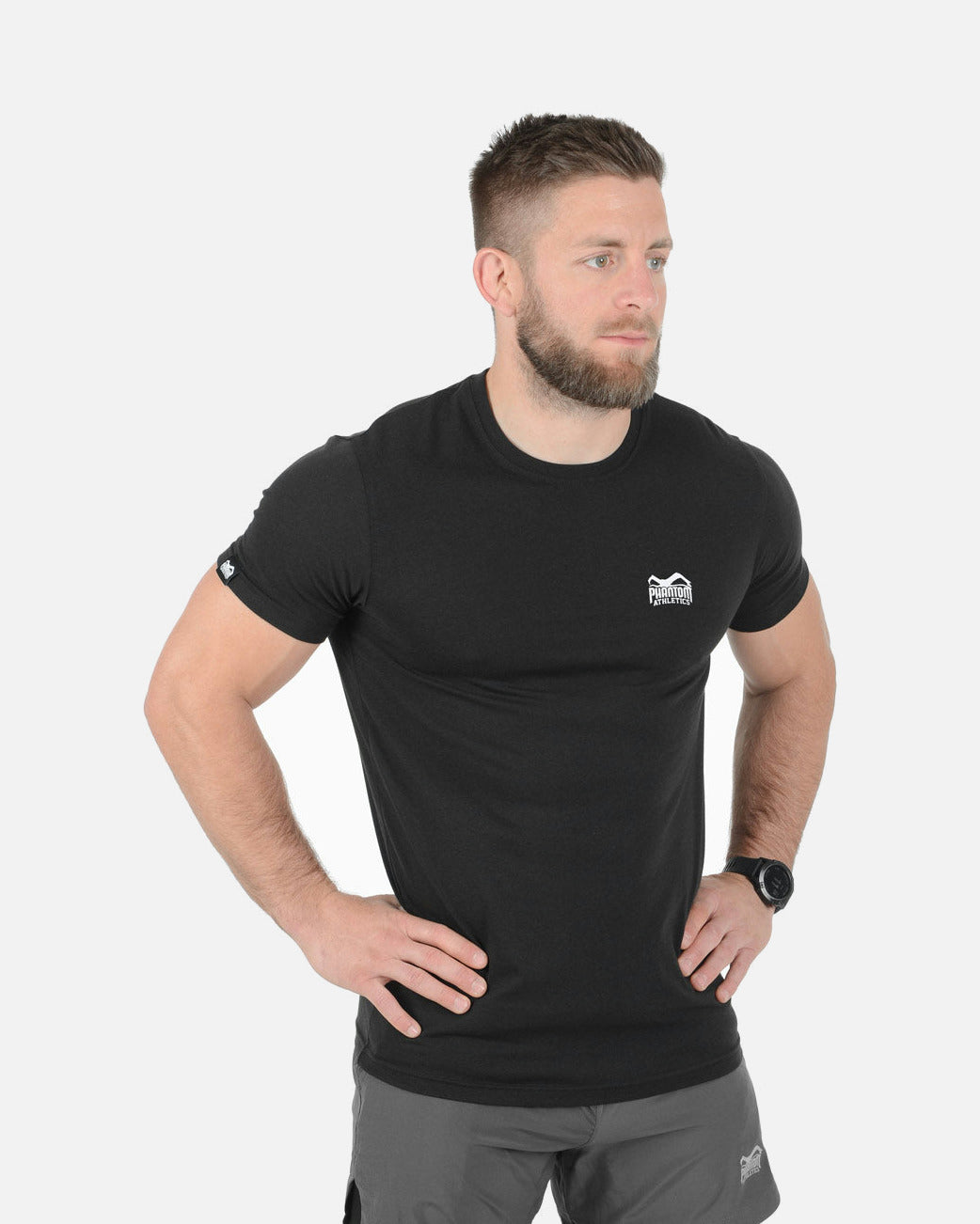 Phantom Athletics T-Shirt Pro Fighter - Schwarz