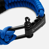 Hayabusa Paracord Jiu Jitsu Armband - Blau