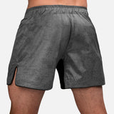 Hayabusa MMA Shorts Hex Mid-Thigh - Grau