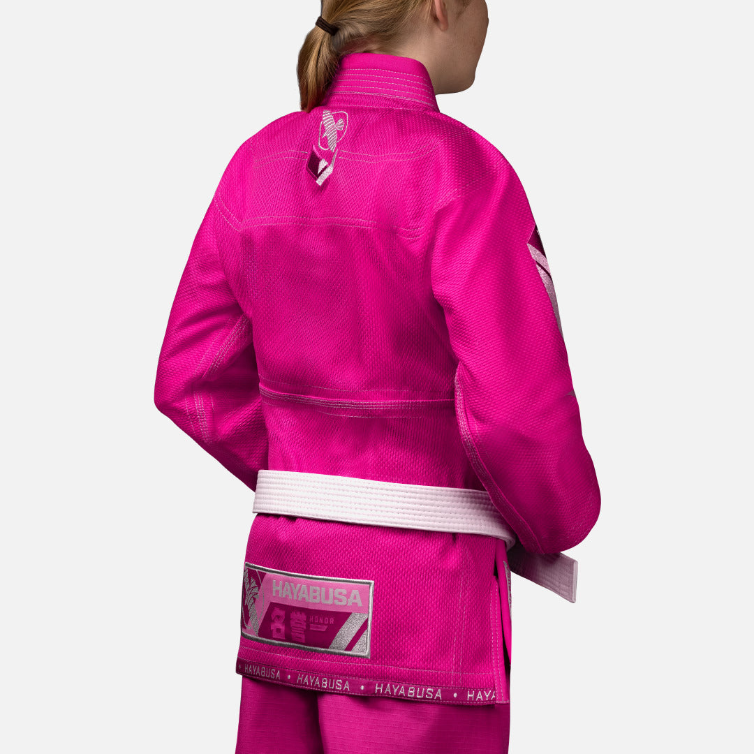Hayabusa BJJ-Gi Ascend Kinder - Rosa