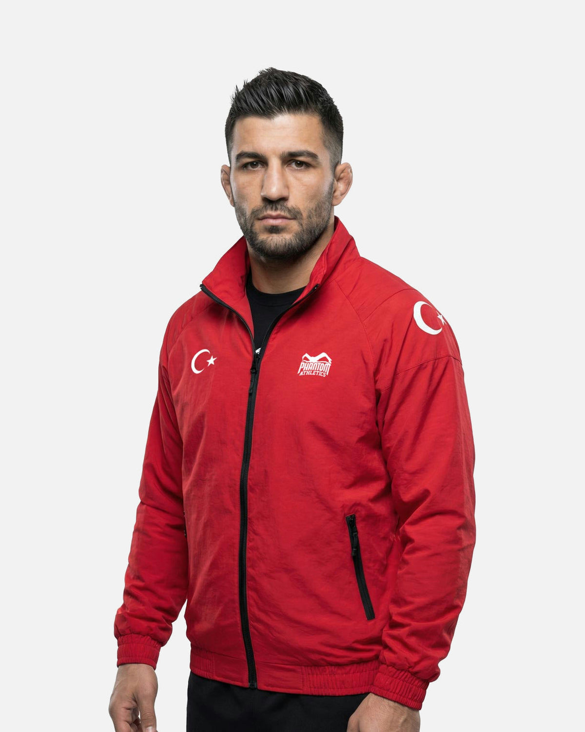 Phantom Athletics Trainingsjacke DMC Team Turkey - Rot/Weiß