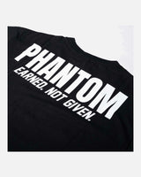 Phantom Athletics T-Shirt Earned - Schwarz