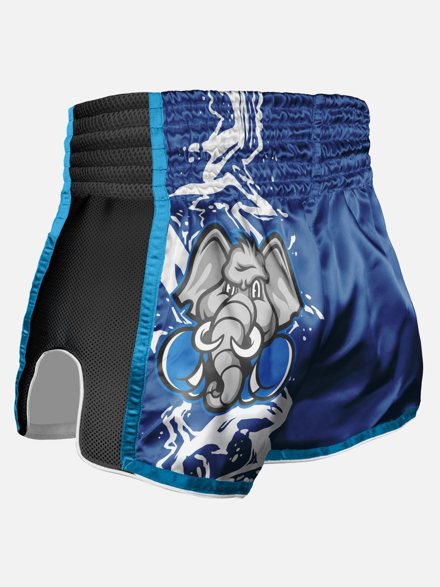 8 WEAPONS Muay-Thai-Shorts Jipe - Blau