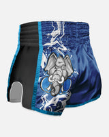 8 WEAPONS Muay Thai Shorts Jipe - Blau