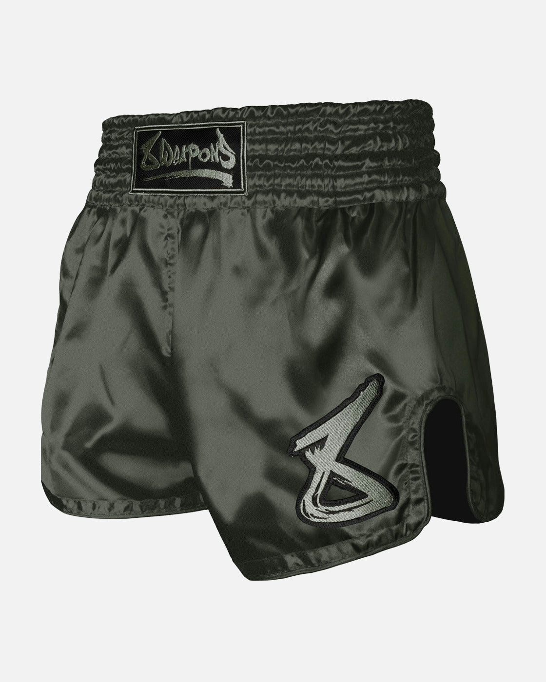 8 WEAPONS Muay Thai Shorts Strike - Olive