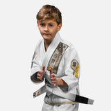 Hayabusa BJJ Gi Ascend Kinder - Weiß