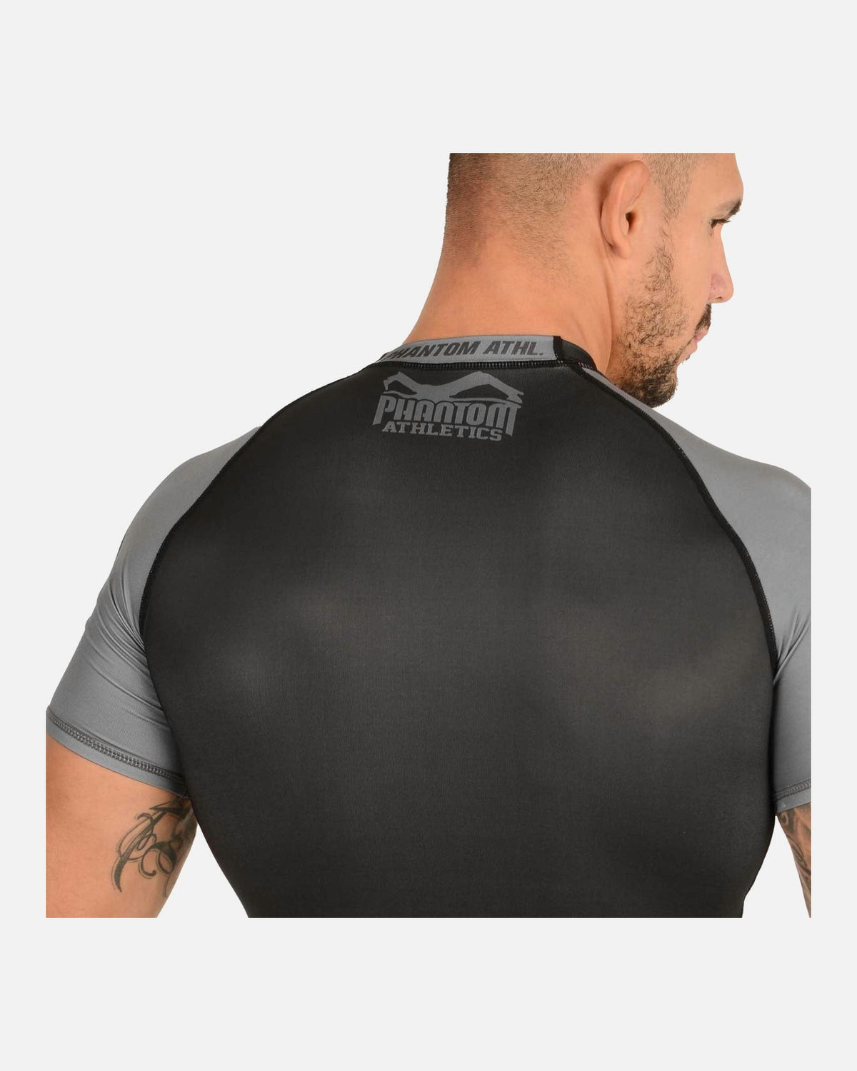 Phantom Athletics Rashguard Supporter - Schwarz/Grau