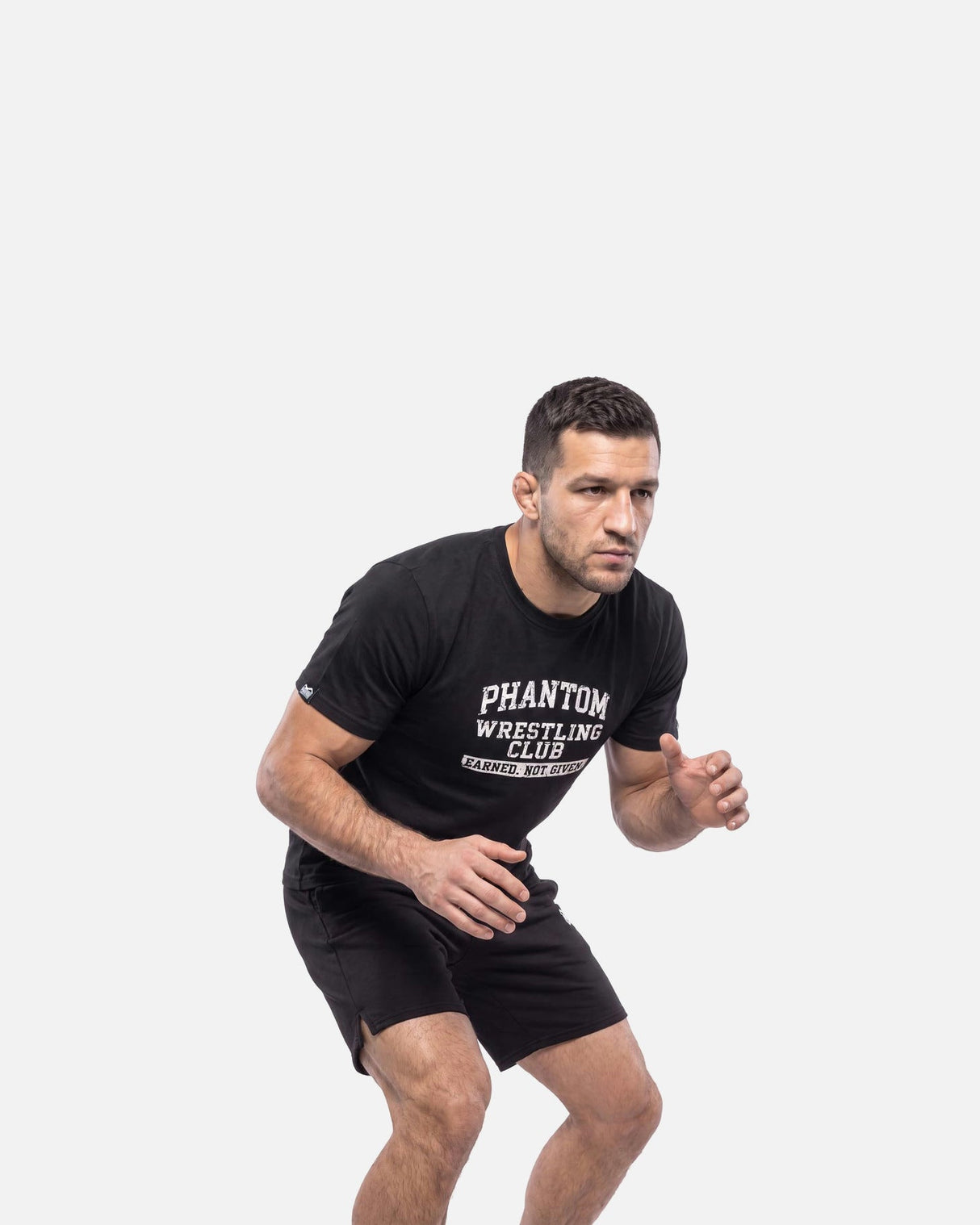 Phantom Athletics T-Shirt Wrestling Club - Schwarz