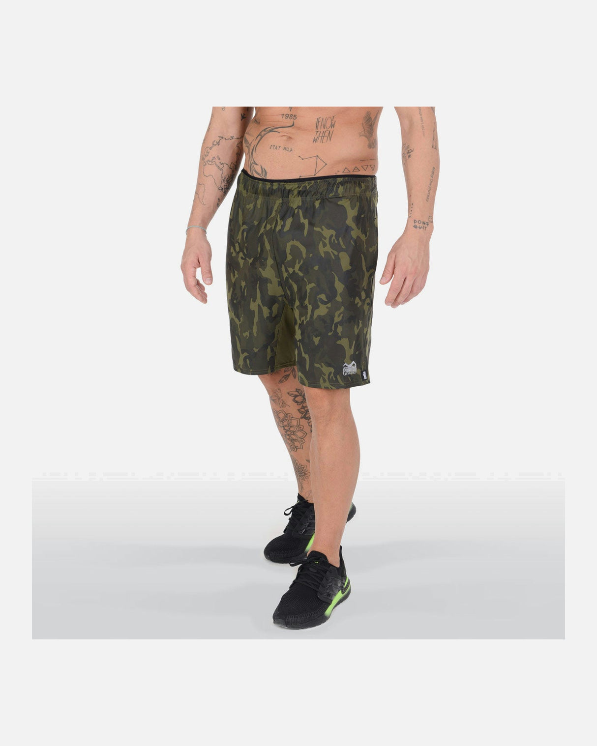 Phantom Athletics Trainingsshorts Shadow - Armee Camo