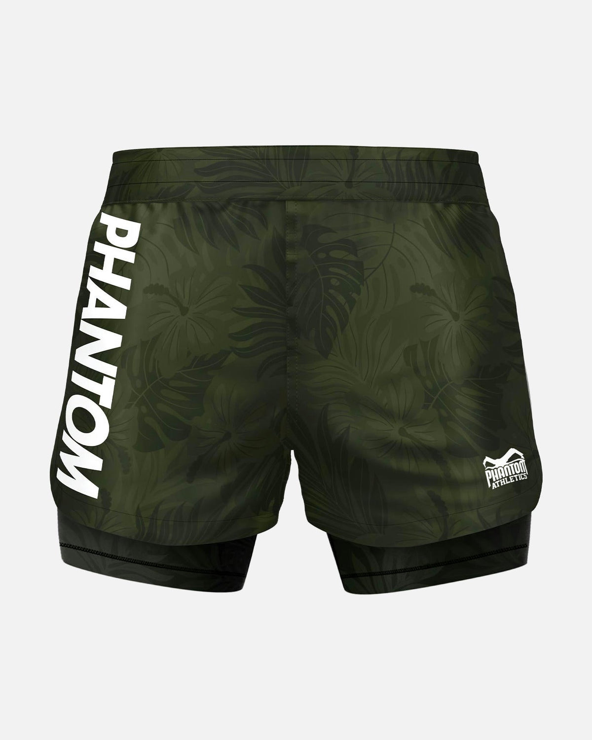 Phantom Athletics MMA Shorts Fusion 2in1 - Grün