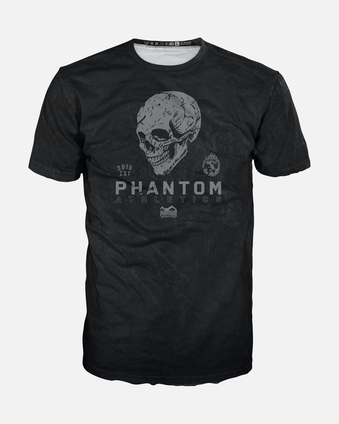 Phantom Athletics T-Shirt EVO Skull - Schwarz