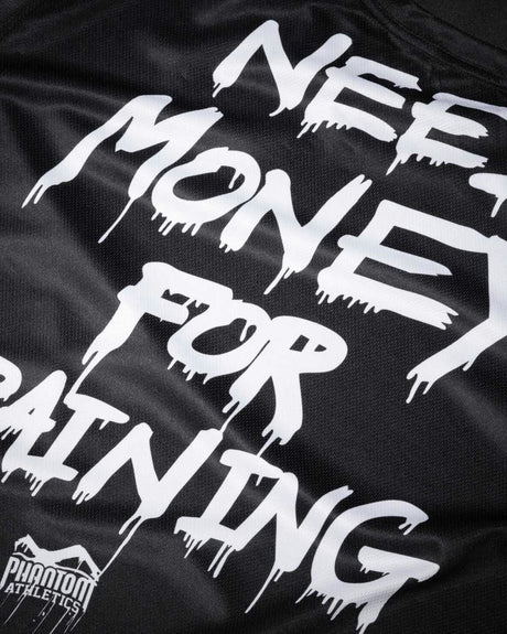 Phantom Athletics Trainingsshirt EVO Need Money For Training - Zwart