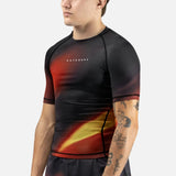 Hayabusa Rashguard Apex Nova Kurzarm - Orange