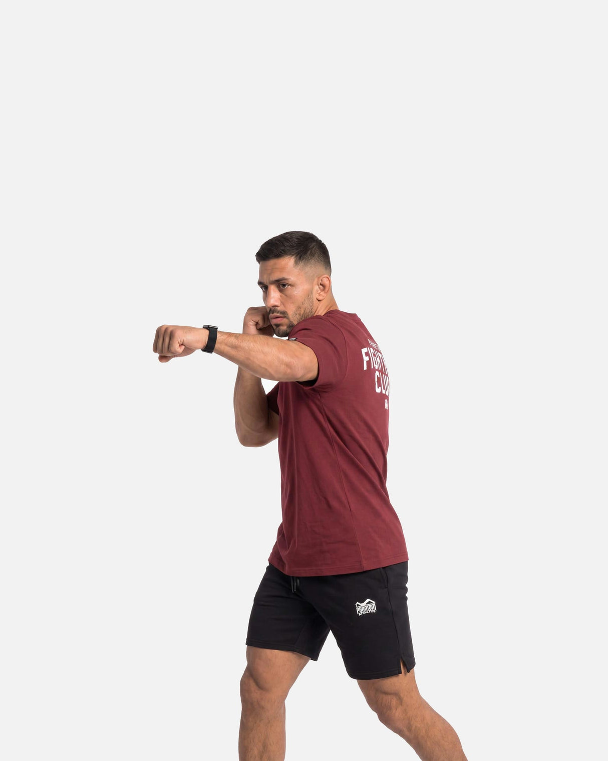 Phantom Athletics T-Shirt FIGHTING CLUB Oversize Heavy - Bordeaux Rot