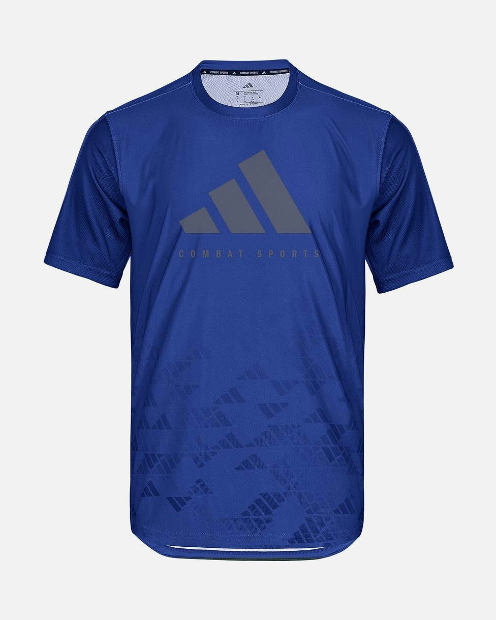 Adidas T-Shirt Tech Line - Dunkelblau/Blau