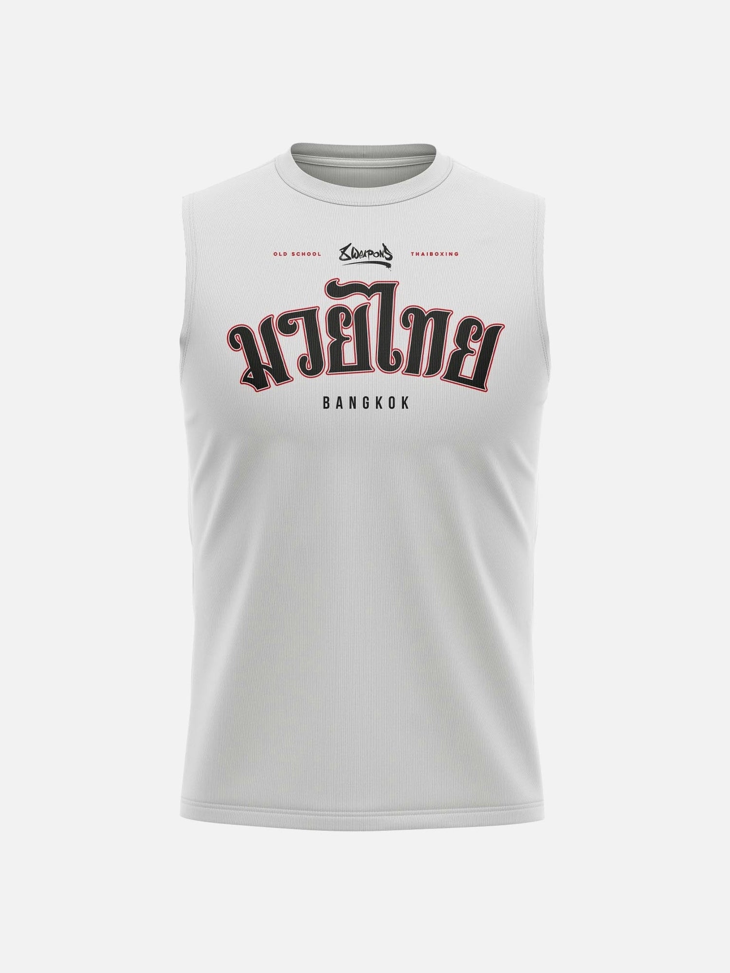 8 WEAPONS Tanktop Bangkok - Weiß/Schwarz
