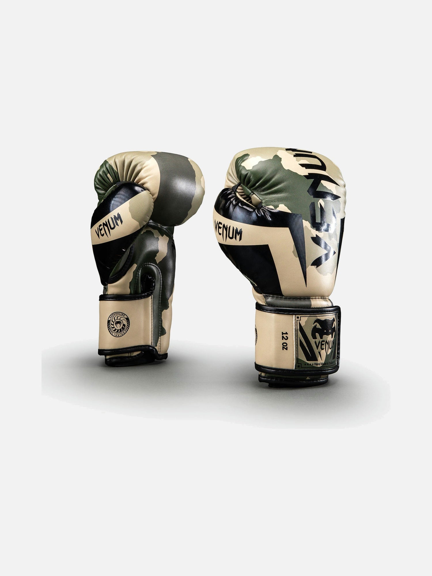 Venum Boxhandschuhe Elite - Khaki/Offwhite