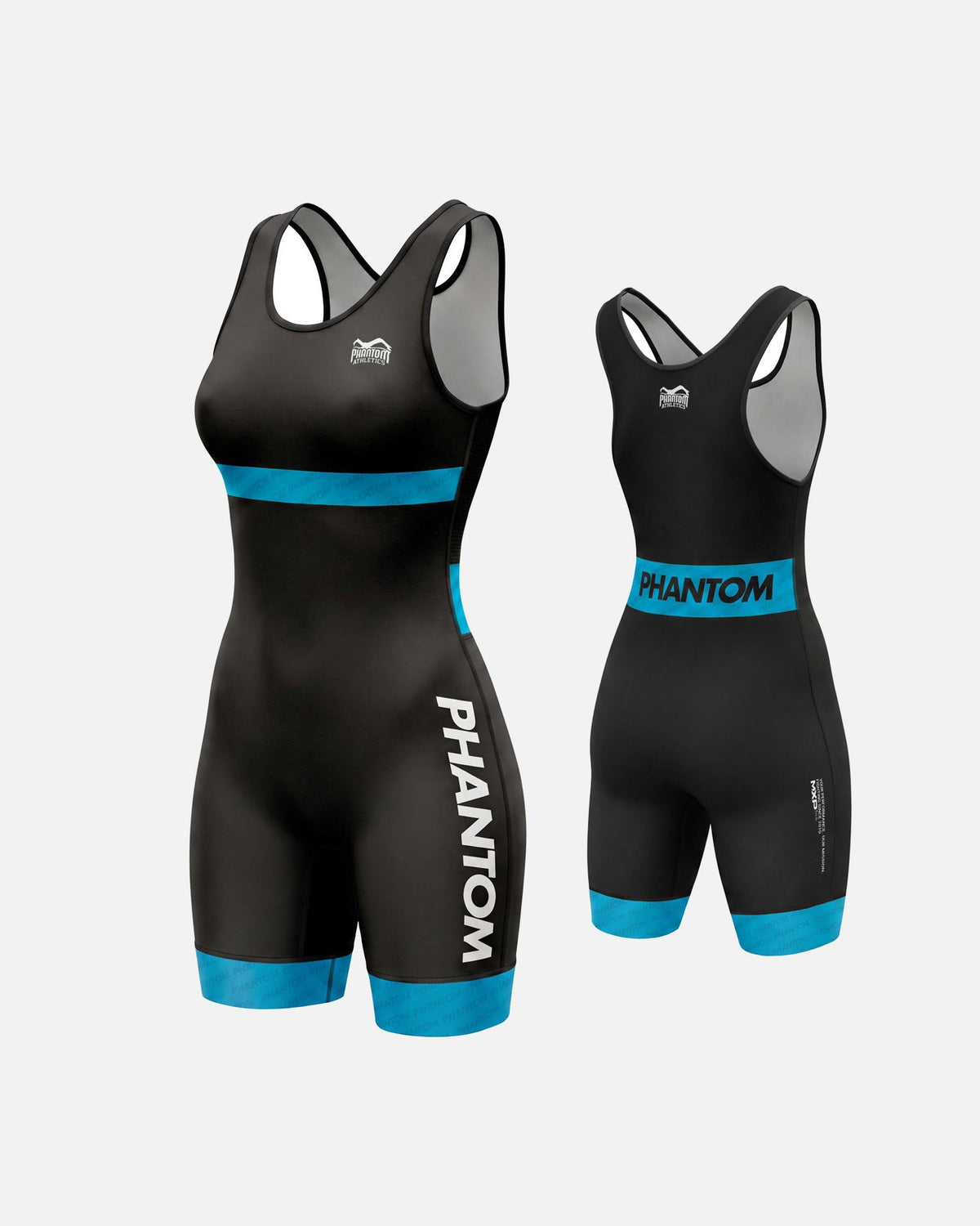 Phantom Athletics Ringeranzug Set Raptor Damen - Rot/Blau