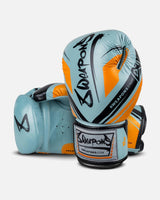 8 WEAPONS Boxhandschuhe Shift - Eisgrau/Orange