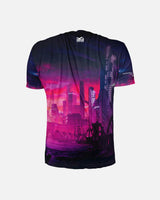 Phantom Athletics T-Shirt EVO Cyber-X - Lila/Blau